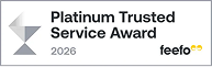 Feefo Platinum Trusted Service Award 2026