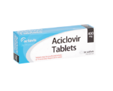  A packshot of Aciclovir genital herpes treatment