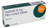 A packshot of Tadalafil (Generic Cialis) erectile dysfunction treatment