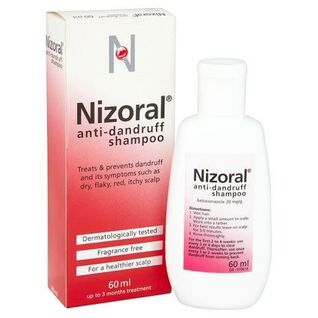 Buy Nizoral Anti-Dandruff Shampoo - 60ml - Lowest UK Price
