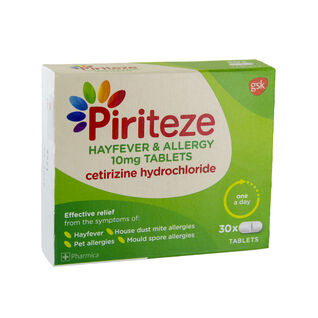 Piriteze Allergy Tablets