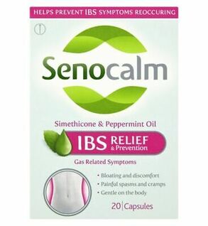 Senocalm IBS Relief and Prevention (Simethicone) 125mg