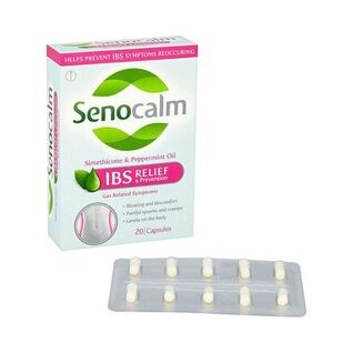 Senocalm IBS Relief and Prevention (Simethicone) 125mg 1