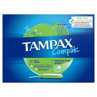 Tampax Compak - 18 Pack