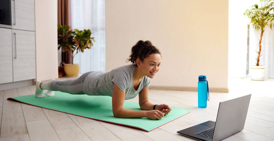 Woman-Exercising