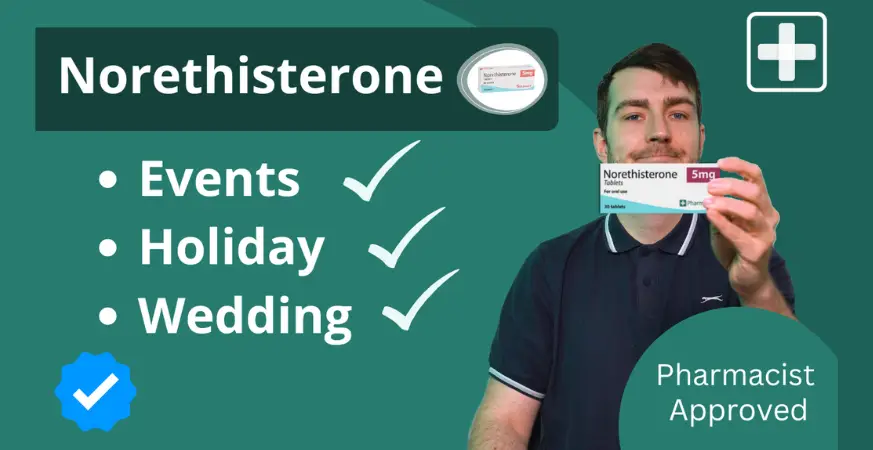 Video guide: norethisterone (period delay treatment)