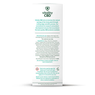 Vitality CBD 300mg Skin Cream 3