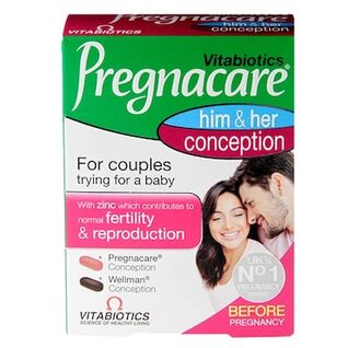 Vitabiotics Pregnacare Him & Her Conception